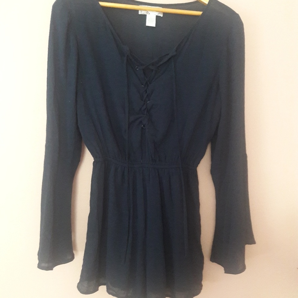 Band of gypsies navy romper